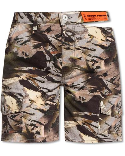 Heron Preston Cargo Shorts - Multicolour