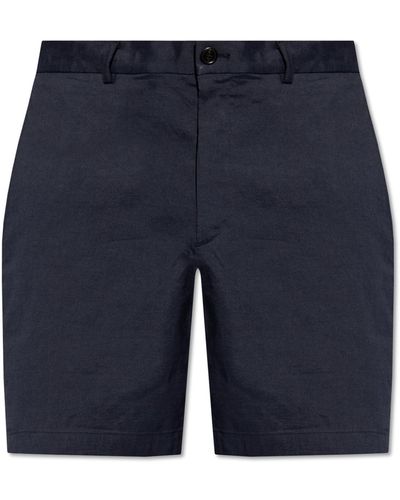 Theory Shorts With Pockets - Blue