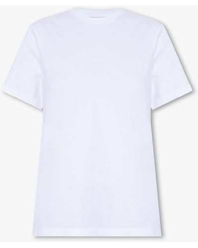 Tory Burch T-Shirt With Logo - White