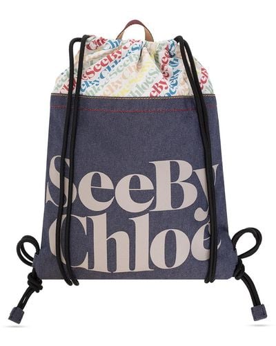 See By Chloé 'gym' Backpack - Blue