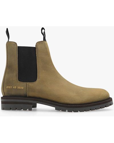 Common Projects 'winter' Chelsea Boots - Brown