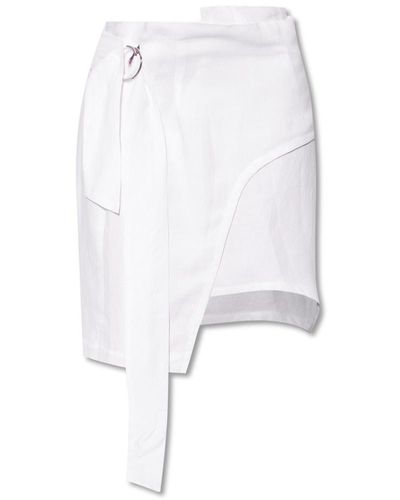 IRO Asymmetrical Skirt - White