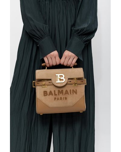 Balmain 'b-buzz 23' Shoulder Bag - Natural