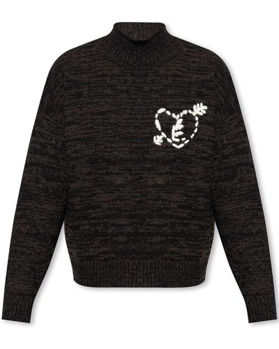 Etudes Studio ‘Mouline’ Wool Sweater - Black