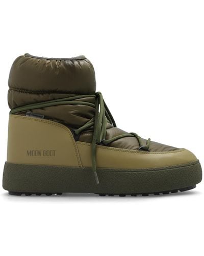 Moon Boot Mtrack Low Snow Boots - Green