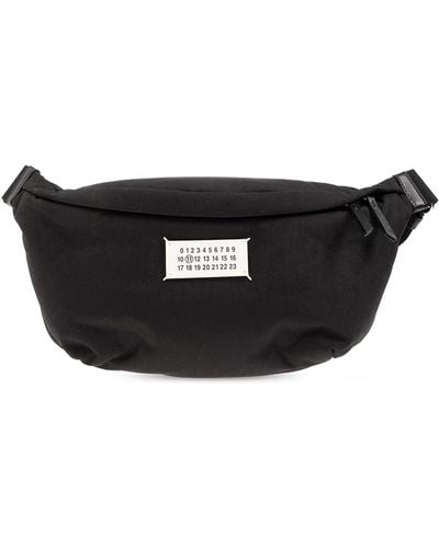 Maison Margiela Belt Bag With Logo, - Black