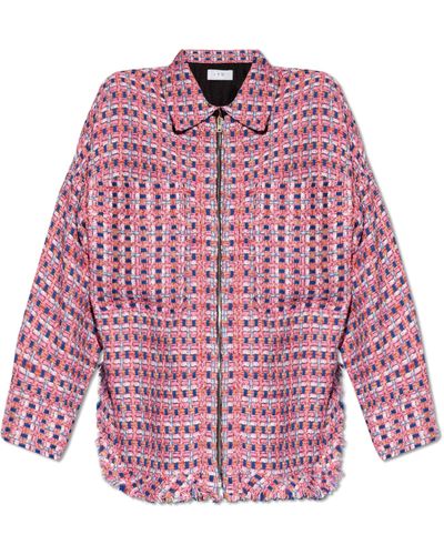 IRO 'mizuki' Tweed Jacket, - Pink