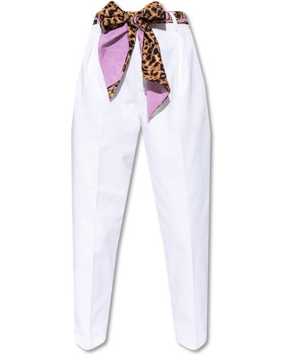 Versace Loose-fitting Jeans - White