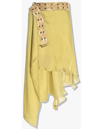 DIESEL ‘O-Rosalyn’ Asymmetrical Skirt - Yellow