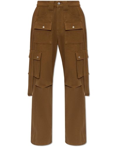 Rhude Cargo Trousers, - Natural