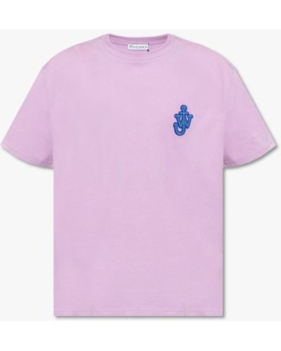 JW Anderson T-Shirt With Logo - Pink
