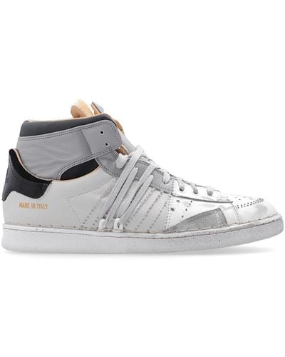 HIDNANDER 'the Cage' High-top Trainers - Grey