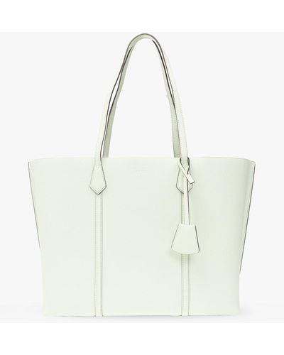 Tory Burch ‘Perry’ Shopper Bag - White