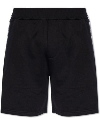 DSquared² Shorts With Logo, - Black