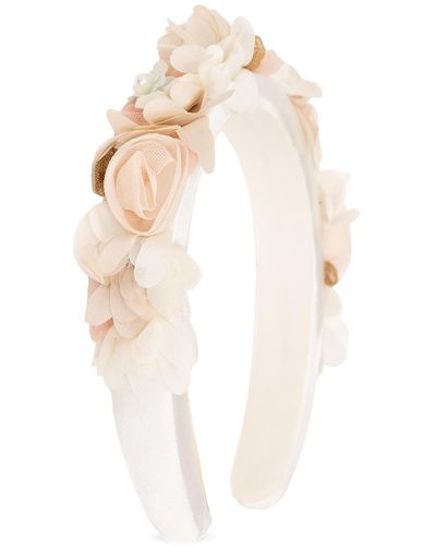 Bonpoint 'florana' Headband - White