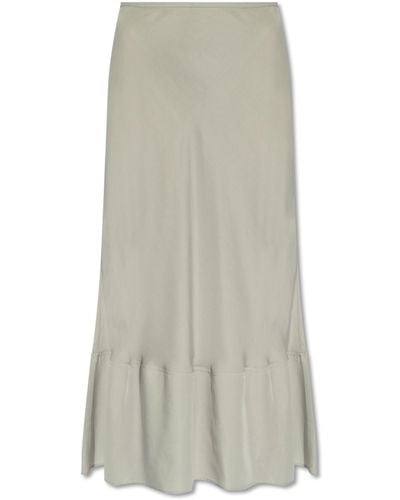 Lemaire Long Skirt, - White