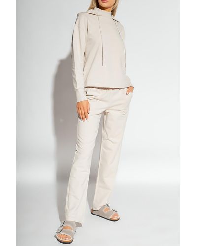 Hanro Cotton Sweatpants, ' - White