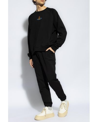 Vivienne Westwood Sweatshirt With Logo, - Black
