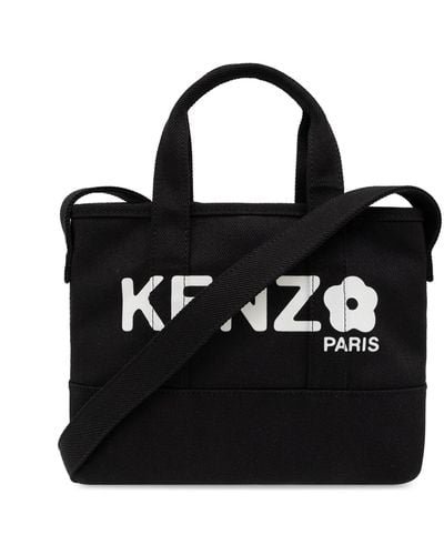 KENZO 'shopper' Type Bag, - Black