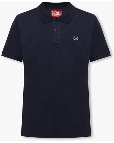 DIESEL ‘T-Smith-Doval-Pj’ Polo Shirt - Blue
