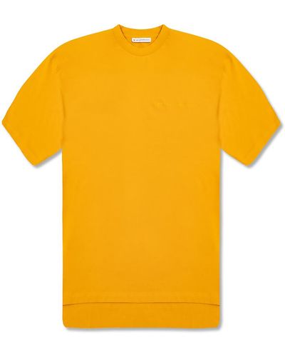 BEL-AIR ATHLETICS T-shirt With Logo - Yellow