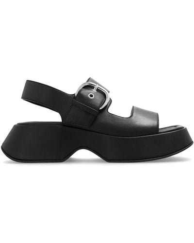 Vic Matié 'travel' Platform Sandals, - Black