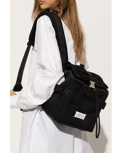 Maison Margiela 'glam Slam Small' Backpack, - Black