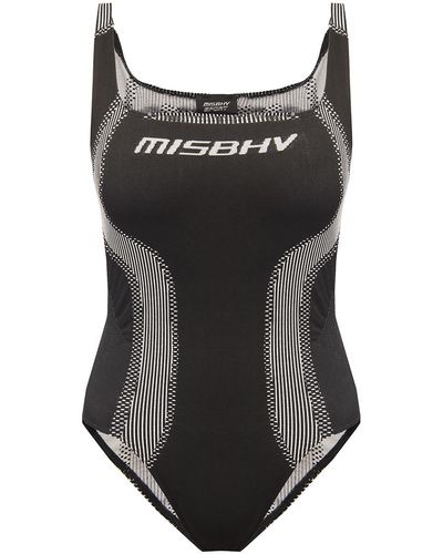 MISBHV Logo Bodysuit - Black