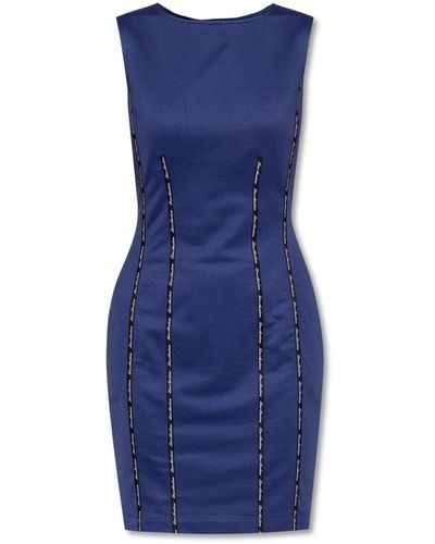 Love Moschino Sleeveless Dress - Blue
