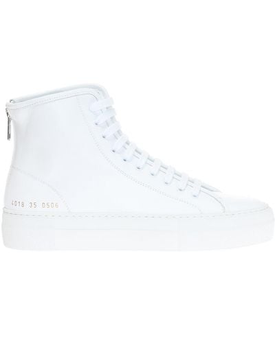 Common Projects 'tournament' High-top Sneakers, - White