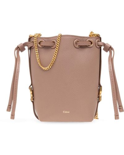Chloé ‘Marcie Micro’ Bucket Bag - Pink