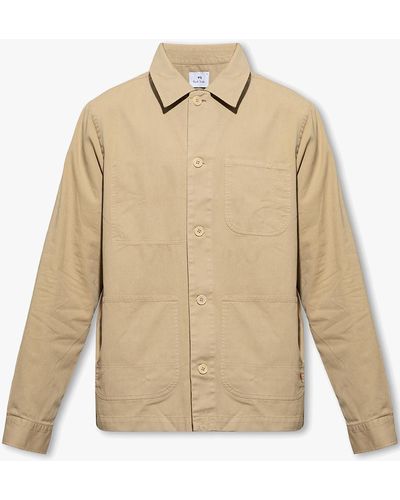 PS by Paul Smith Shirt With Logo - Natural