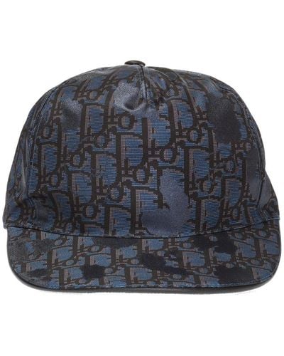 Dior Patterned Baseball Cap - Blue