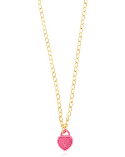 DSquared² Necklace With Charm, - Metallic