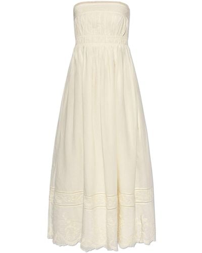 Posse Off-Shoulder Dress 'Mylah' - White