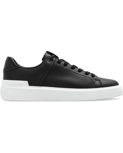 Balmain 'b-court' Sneakers, - Black