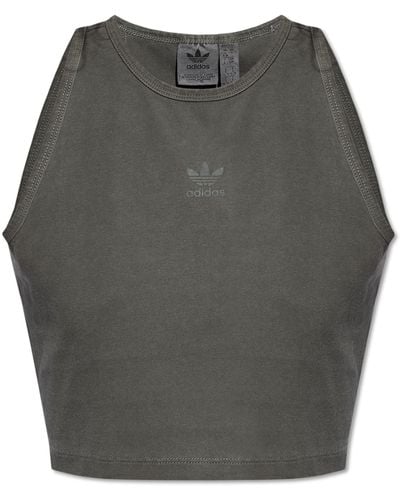 adidas Originals Top With Logo, - Grey