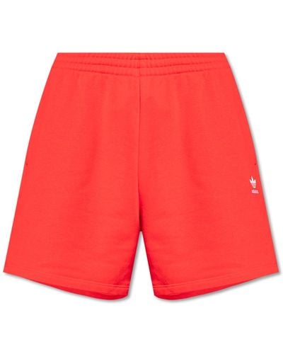 adidas Originals Shorts With Logo, - Red