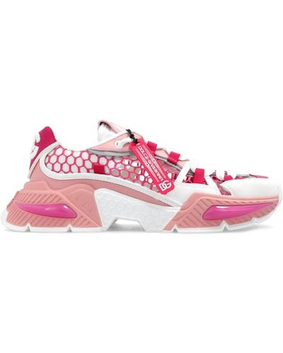 Dolce & Gabbana 'airmaster' Trainers, - Pink