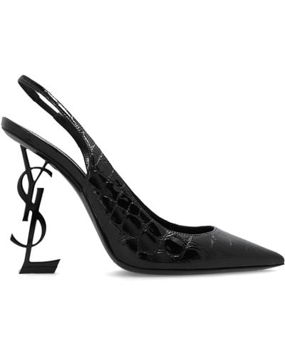 Saint Laurent ‘Opyum’ Court Shoes - Black