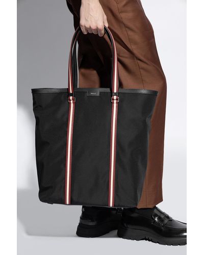 Bally 'code' Shopper Bag, - Black