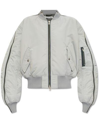 Acne Studios 'bomber' Jacket, - Grey