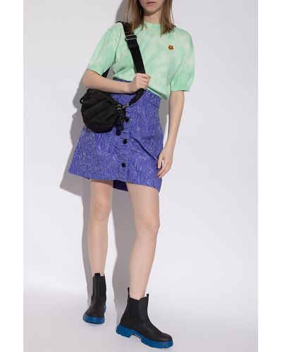 KENZO Top With Short Sleeves - Green