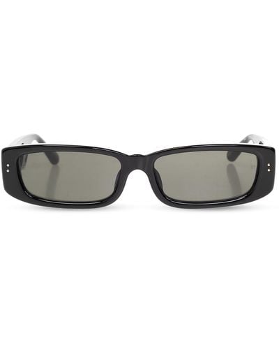 Linda Farrow 'talita' Sunglasses, - Black