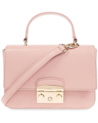 Furla 'metropolis Mini' Shoulder Bag, - Pink