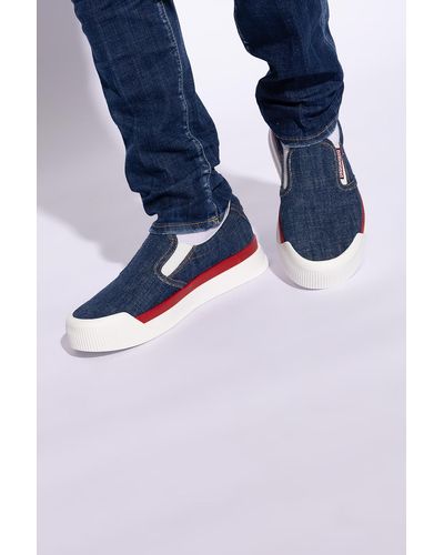 DSquared² 'new Jersey' Slip-on Shoes, - Blue