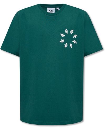 adidas Originals T-shirt With Logo - Green