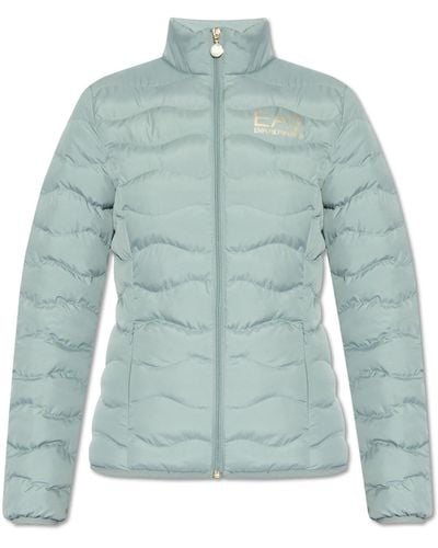 EA7 Quilted Jacket, - Green
