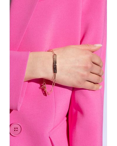 Kate Spade Engraved Bracelet - Pink