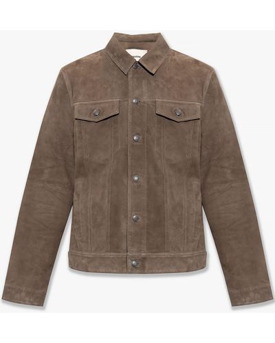 Zadig & Voltaire Leather Jacket - Brown